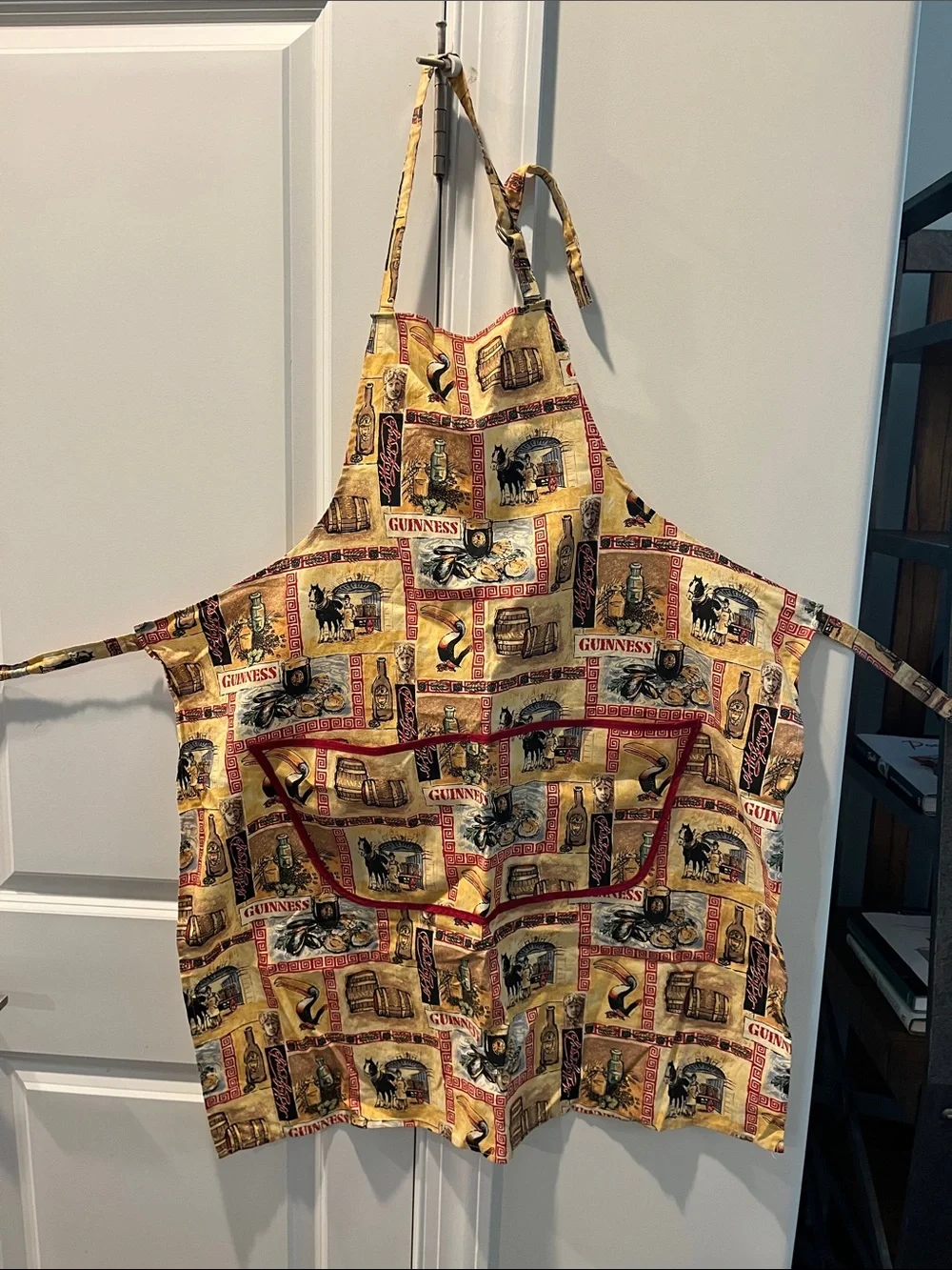 Guinness Beer Printed UNISEX TARTAN PLAID Kitchen Tailgate APRON